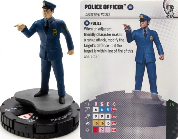 Heroclix - Spider-man Beyond Amazing - Police Officer #003 Common