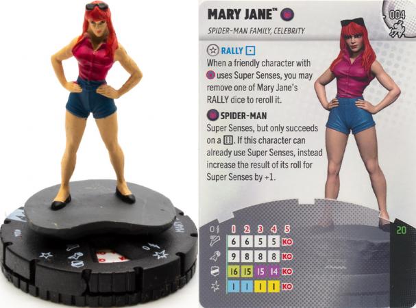 Heroclix - Spider-man Beyond Amazing - Mary Jane #004 Common