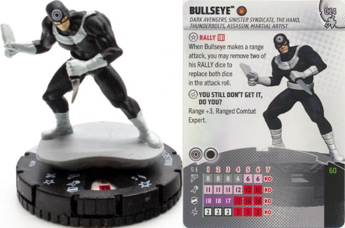 Heroclix - Spider-man Beyond Amazing - Bullseye #014 Common