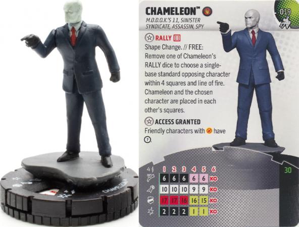 Heroclix - Spider-man Beyond Amazing - Chameleon #019 Uncommon
