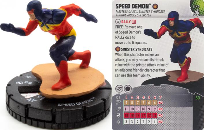 Heroclix - Spider-man Beyond Amazing - Speed Demon #024 Uncommon