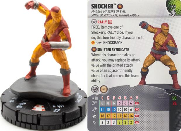 Heroclix - Spider-man Beyond Amazing - Shocker #029 Uncommon