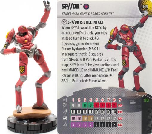 Heroclix - Spider-man Beyond Amazing - SP//DR #049 Super Rare