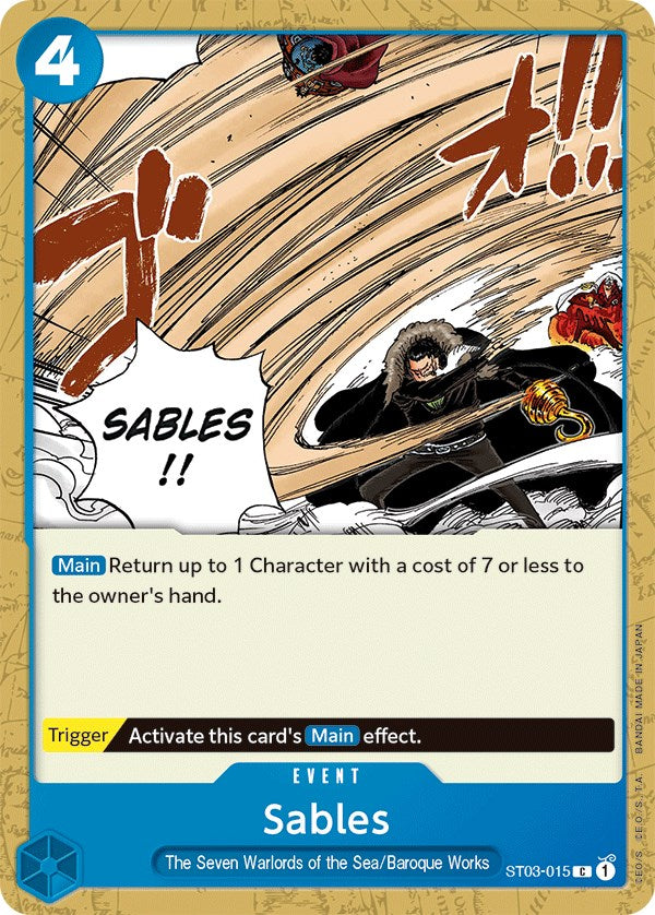 Sables [Starter Deck: The Seven Warlords of The Sea]