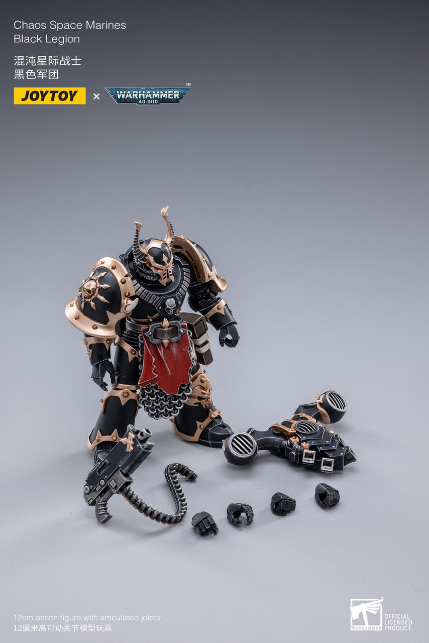 JoyToy - Warhammer 40000 - Black Legion Legionnaire B - Figurine