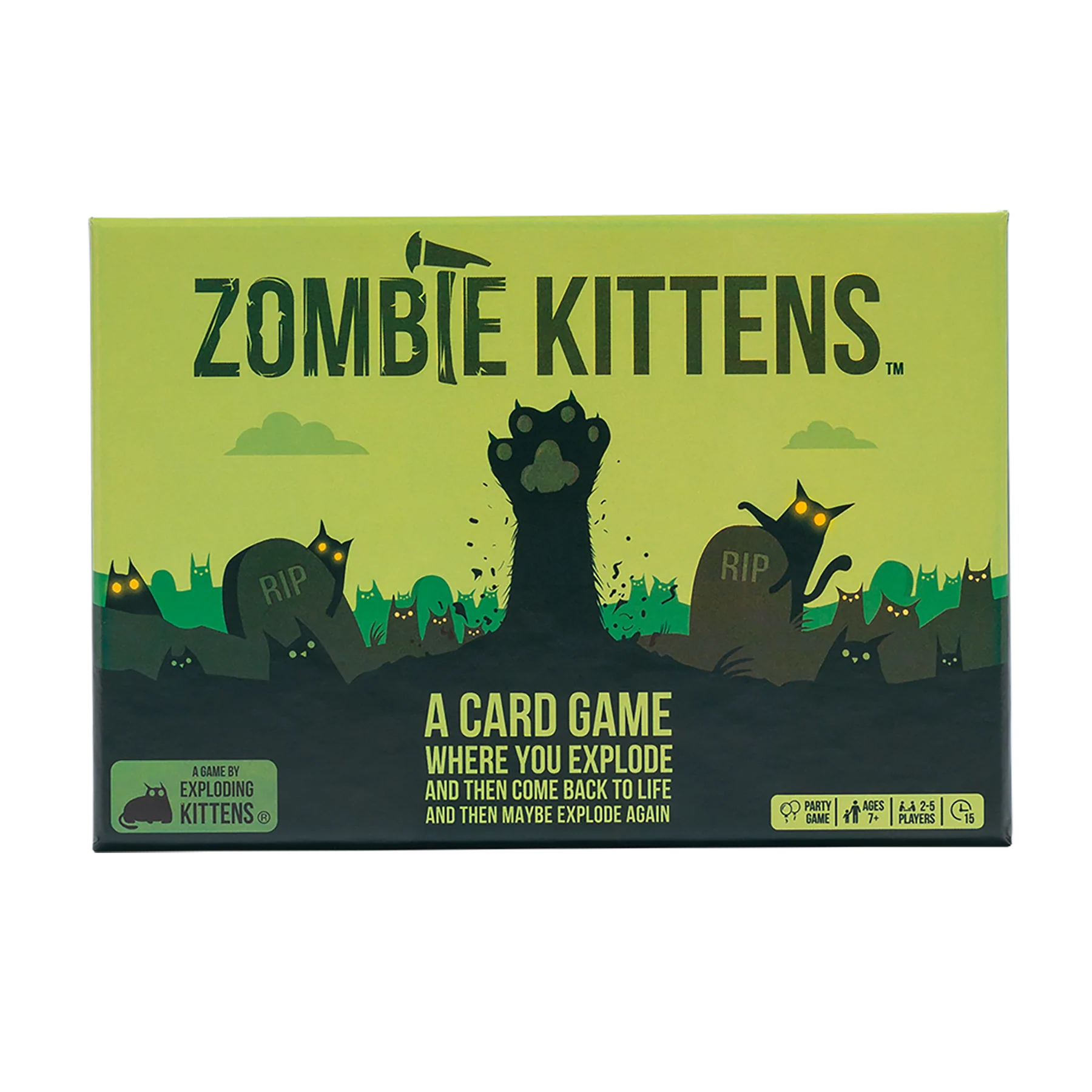 Board Game - Exploding Kittens - Zombie Kittens