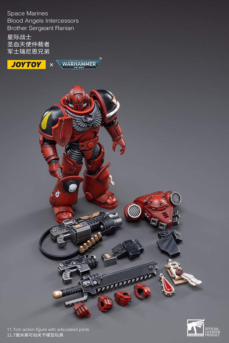 JoyToy - Warhammer 40000 - Blood Angels Intercessors A - Figurine