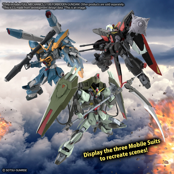 Gunpla - FULL MECHANICS 1/100 FORBIDDEN GUNDAM