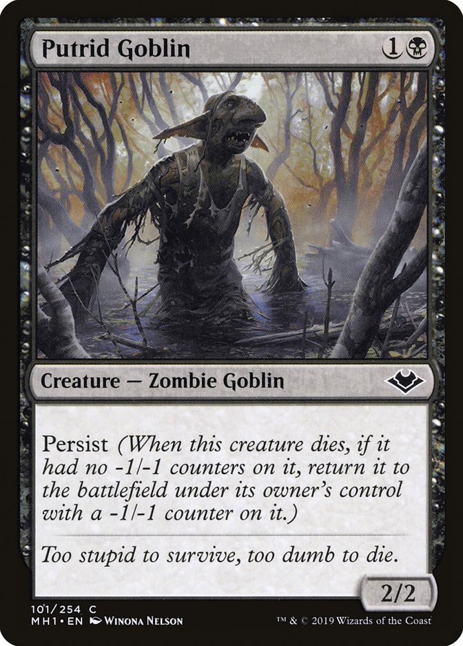 Putrid Goblin [Modern Horizons]