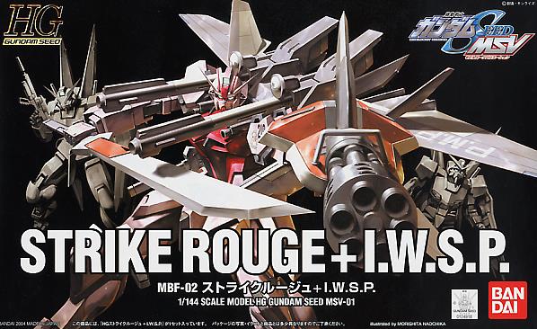 Gunpla - HG 1/144 STRIKE ROUGE + IWSP