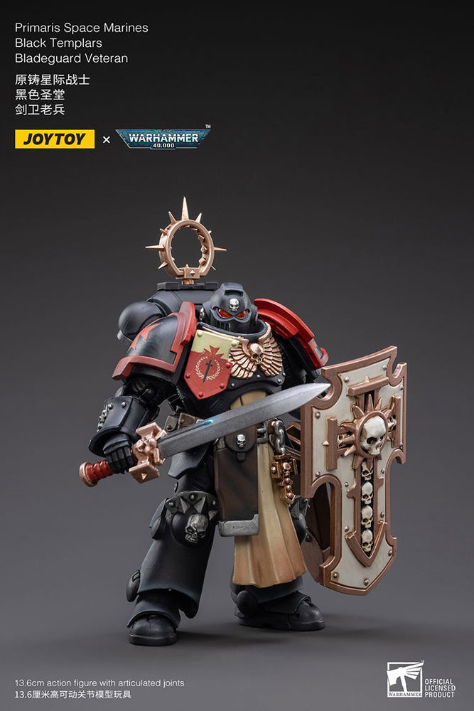 JoyToy - Warhammer 40000 - Black Templars Bladeguard Veteran