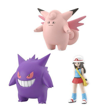 Pokemon Scale World Kanto Region Leaf & Pixy & Gangar