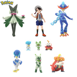 Pokemon Scale World Paldea Region Set of 9 Figures