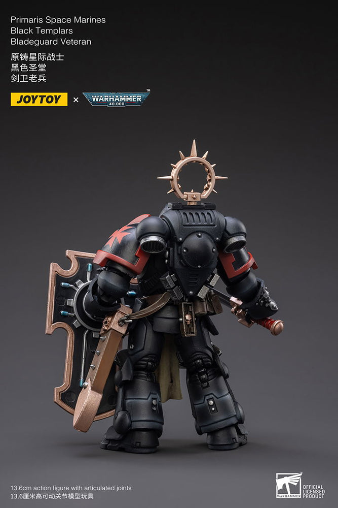 JoyToy - Warhammer 40000 - Black Templars Bladeguard Veteran