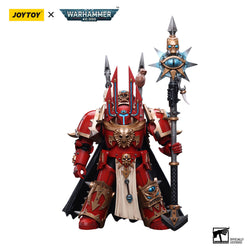 JoyToy - Warhammer 40000 - Chaos Space Marines Crimson Slaughter Sorcerer Lord in Terminator Armour