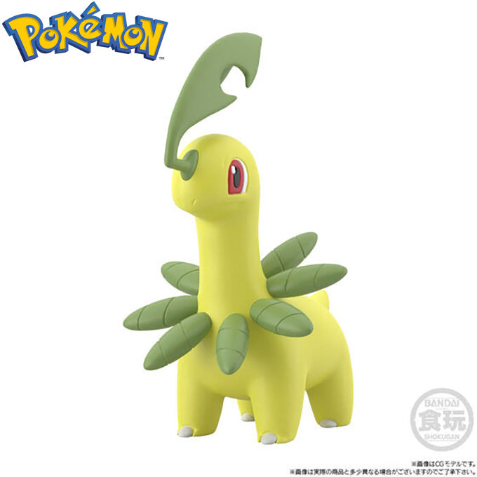 Pokemon Scale World Jouto Region Lyra & Bayleef & Natu & Smoochum Set