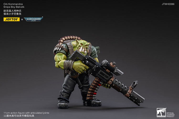 JoyToy - Warhammer 40000 - Ork Kommandos Snipa Boy Balrukk