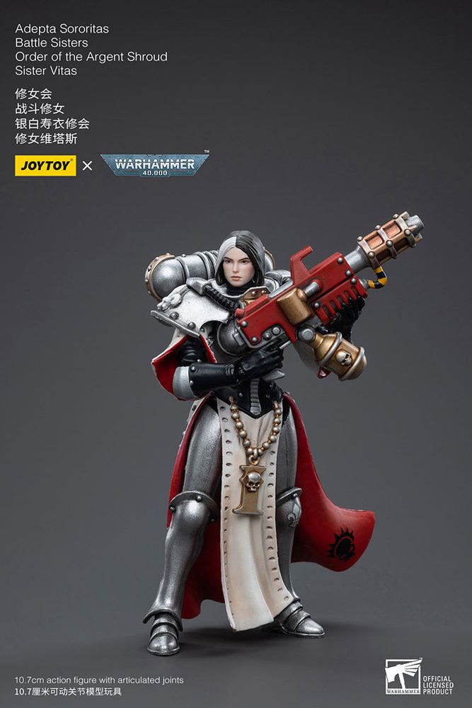 JoyToy - Warhammer 40000 - Adepta Sororitas Battle Sisters Order of the Argent Shroud Sister Vitas