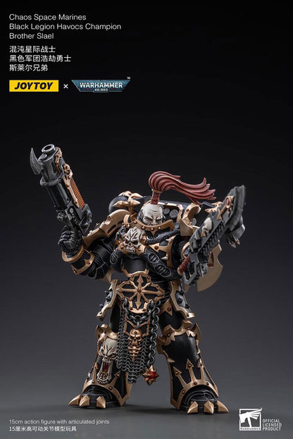 JoyToy - Warhammer 40000 - Chaos Space Marines Black Legion Havocs Champion Brother Slael