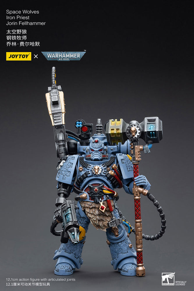 JoyToy - Warhammer 40000 - Space Wolves Iron Priest Jorin Fellhammer