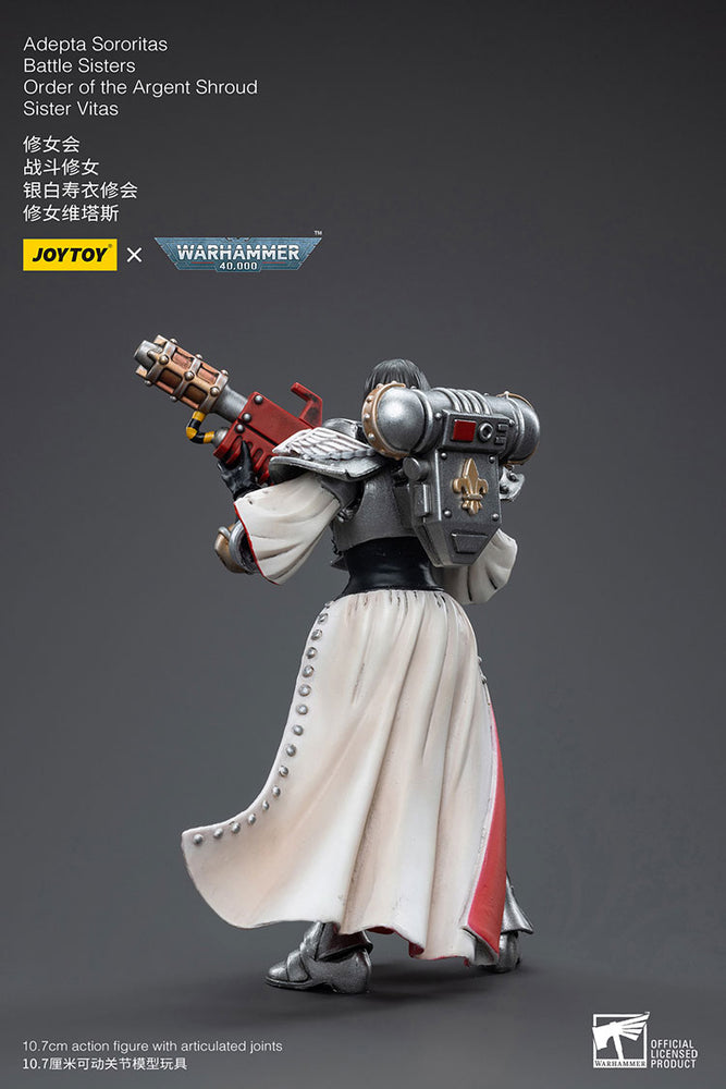 JoyToy - Warhammer 40000 - Adepta Sororitas Battle Sisters Order of the Argent Shroud Sister Vitas