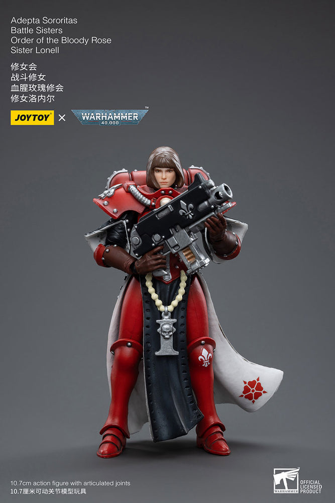 JoyToy - Warhammer 40000 - Adepta Sororitas Battle Sisters Order of the Bloody Rose Sister Lonell