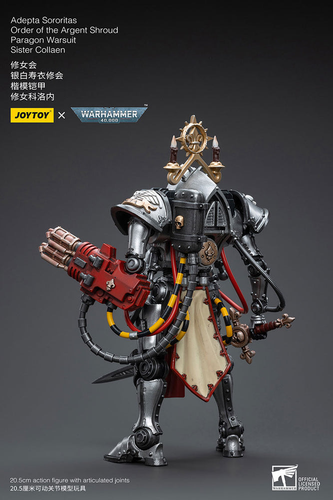 JoyToy - Warhammer 40000 - Adepta Sororitas Order of the Argent Shroud Paragon Warsuit Sister Collaen