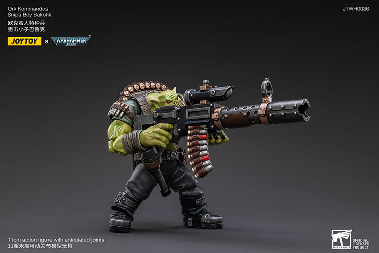 JoyToy - Warhammer 40000 - Ork Kommandos Snipa Boy Balrukk