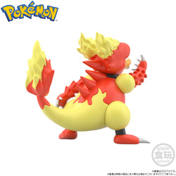 Pokemon Scale World Kanto Region Blaine, Rapidash, & Magmar Figure Set