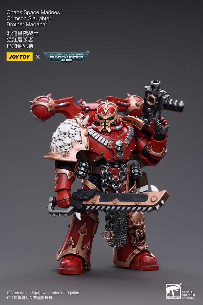 JoyToy - Warhammer 40000 - Chaos Space Marines Crimson Slaughter Brother Maganar