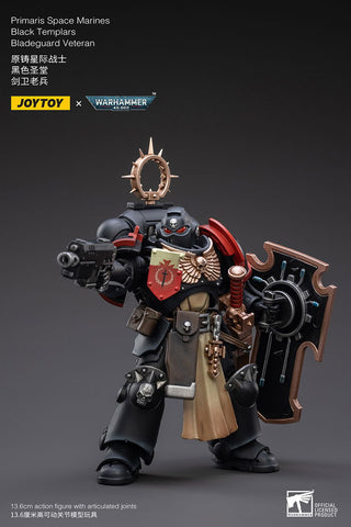 JoyToy - Warhammer 40000 - Black Templars Bladeguard Veteran