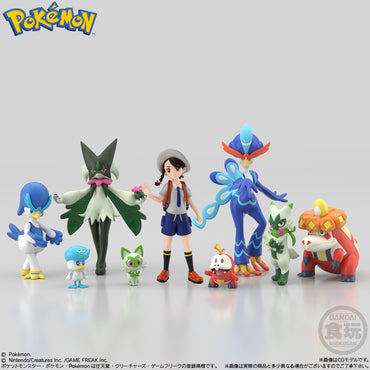 Pokemon Scale World Paldea Region Set of 9 Figures