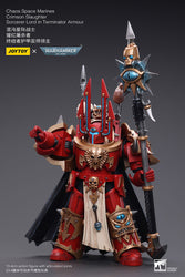 JoyToy - Warhammer 40000 - Chaos Space Marines Crimson Slaughter Sorcerer Lord in Terminator Armour