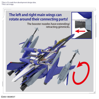 HG 1/100 YF-29 DURANDAL VALKYRIE (MAXIMILIAN JENIUS USE) FULL SET PACK