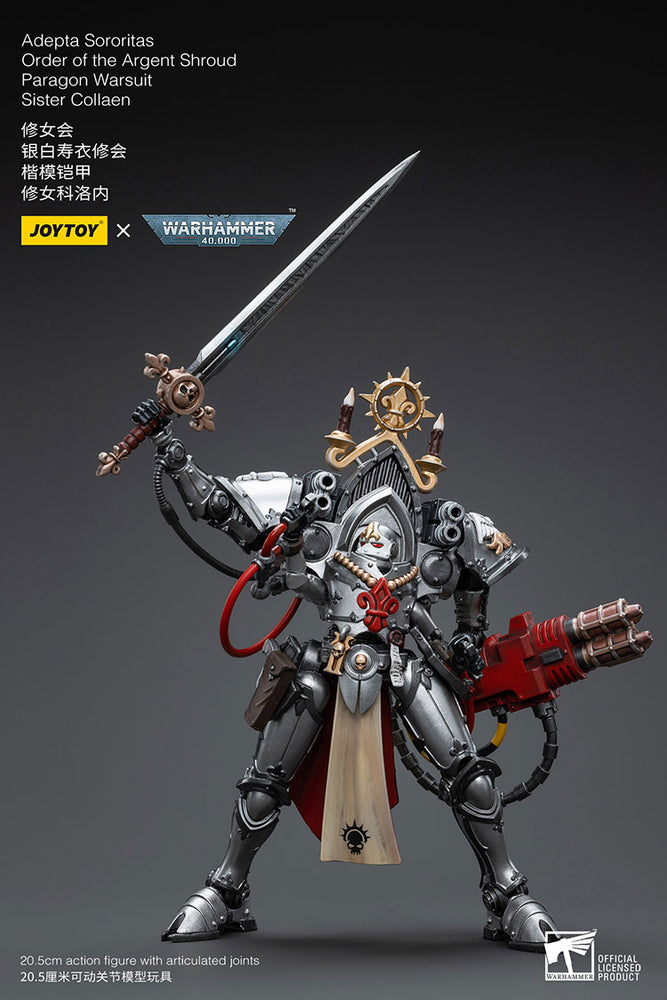 JoyToy - Warhammer 40000 - Adepta Sororitas Order of the Argent Shroud Paragon Warsuit Sister Collaen