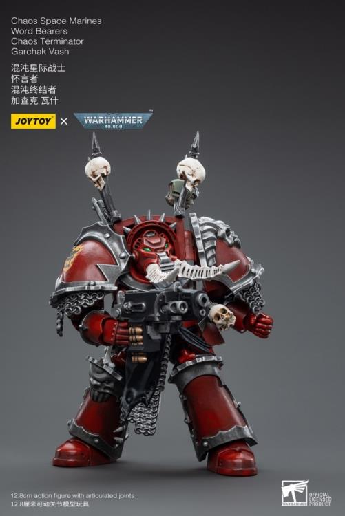 JoyToy - Warhammer 40000 - Chaos Space Marines Word Bearers Chaos Terminator Garchak Vash