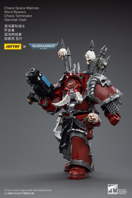 JoyToy - Warhammer 40000 - Chaos Space Marines Word Bearers Chaos Terminator Garchak Vash