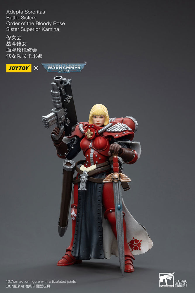 JoyToy - Warhammer 40000 - Adepta Sororitas Battle Sisters Order of the Bloody Rose Sister Superior Kamina