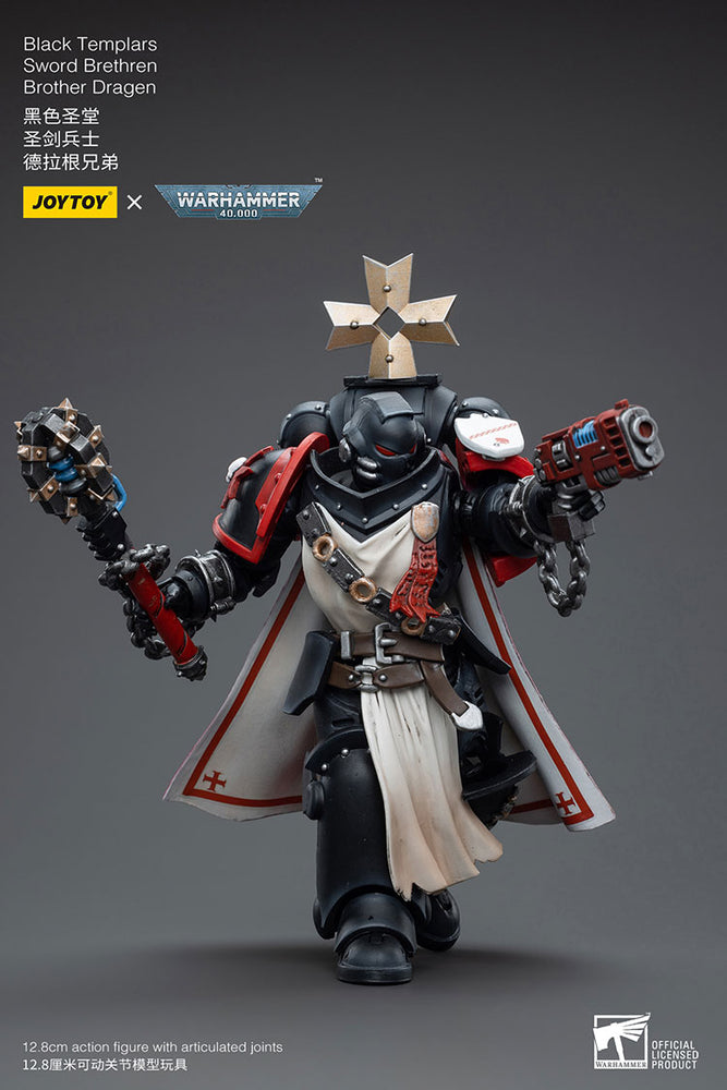 JoyToy - Warhammer 40000 - Black Templars Sword Brethren Brother Dragen