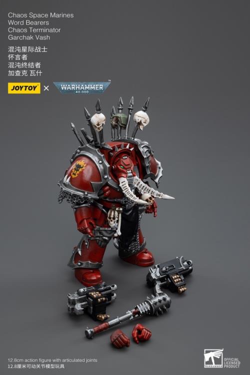 JoyToy - Warhammer 40000 - Chaos Space Marines Word Bearers Chaos Terminator Garchak Vash