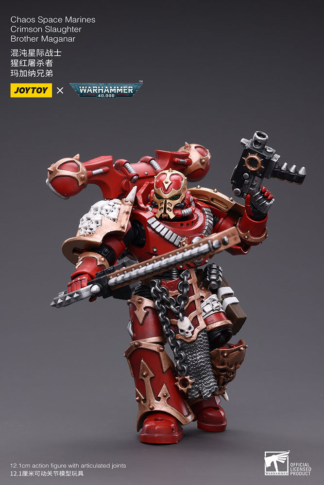 JoyToy - Warhammer 40000 - Chaos Space Marines Crimson Slaughter Brother Maganar