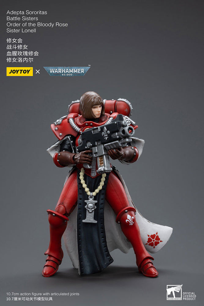 JoyToy - Warhammer 40000 - Adepta Sororitas Battle Sisters Order of the Bloody Rose Sister Lonell