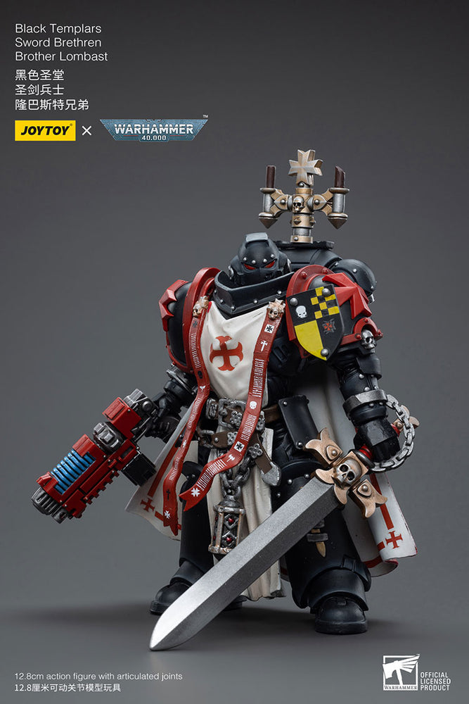 JoyToy - Warhammer 40000 - Black Templars Sword Brethren Brother Lombast