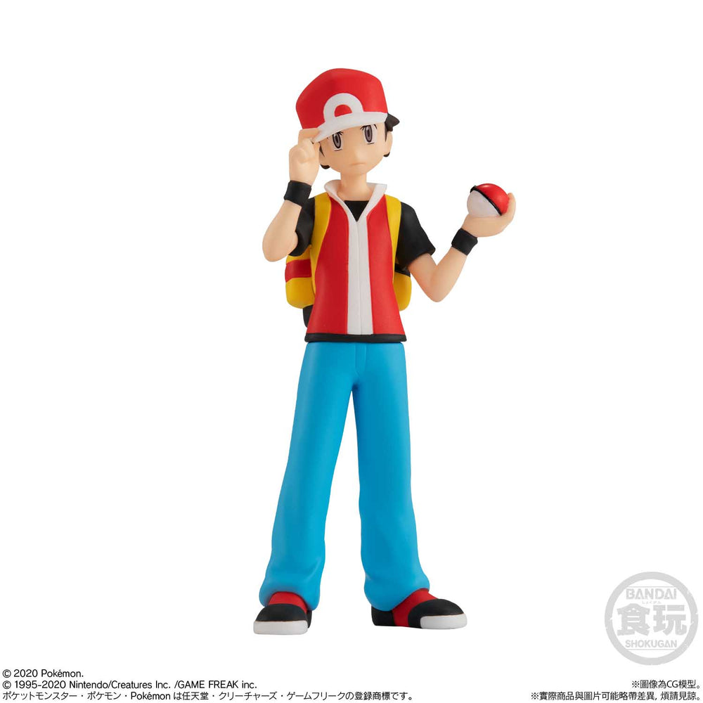 Pokemon Scale World Kanto Region Red and Snorlax Figure Set