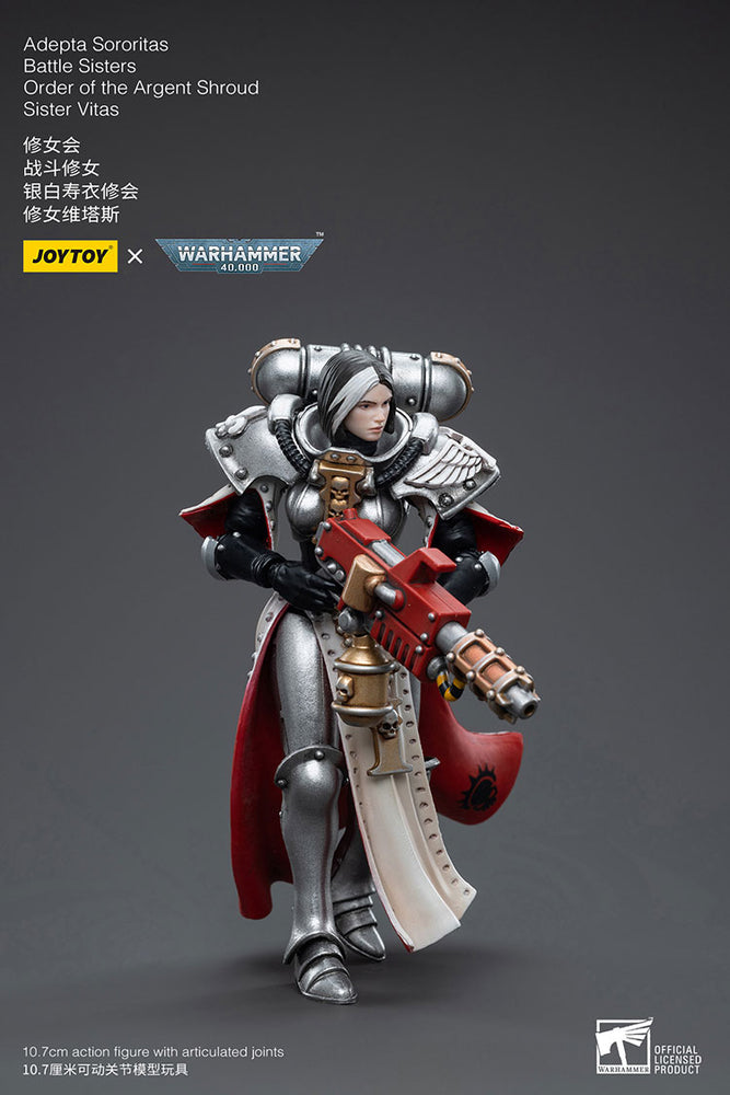 JoyToy - Warhammer 40000 - Adepta Sororitas Battle Sisters Order of the Argent Shroud Sister Vitas