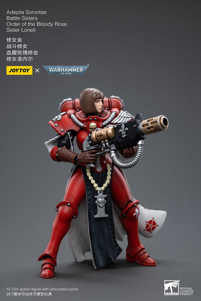 JoyToy - Warhammer 40000 - Adepta Sororitas Battle Sisters Order of the Bloody Rose Sister Lonell