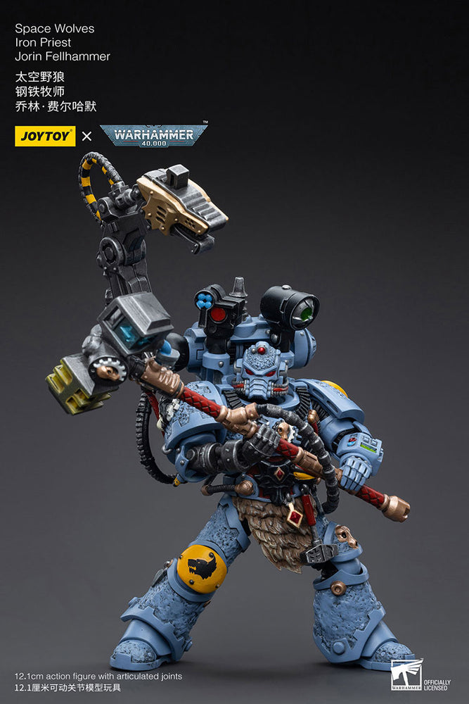 JoyToy - Warhammer 40000 - Space Wolves Iron Priest Jorin Fellhammer