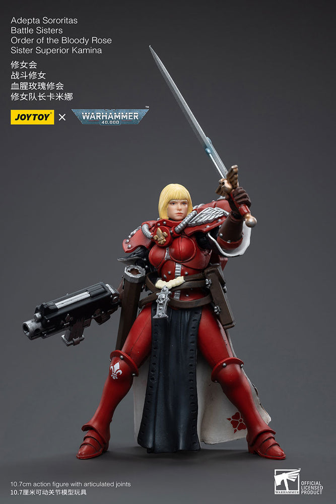 JoyToy - Warhammer 40000 - Adepta Sororitas Battle Sisters Order of the Bloody Rose Sister Superior Kamina