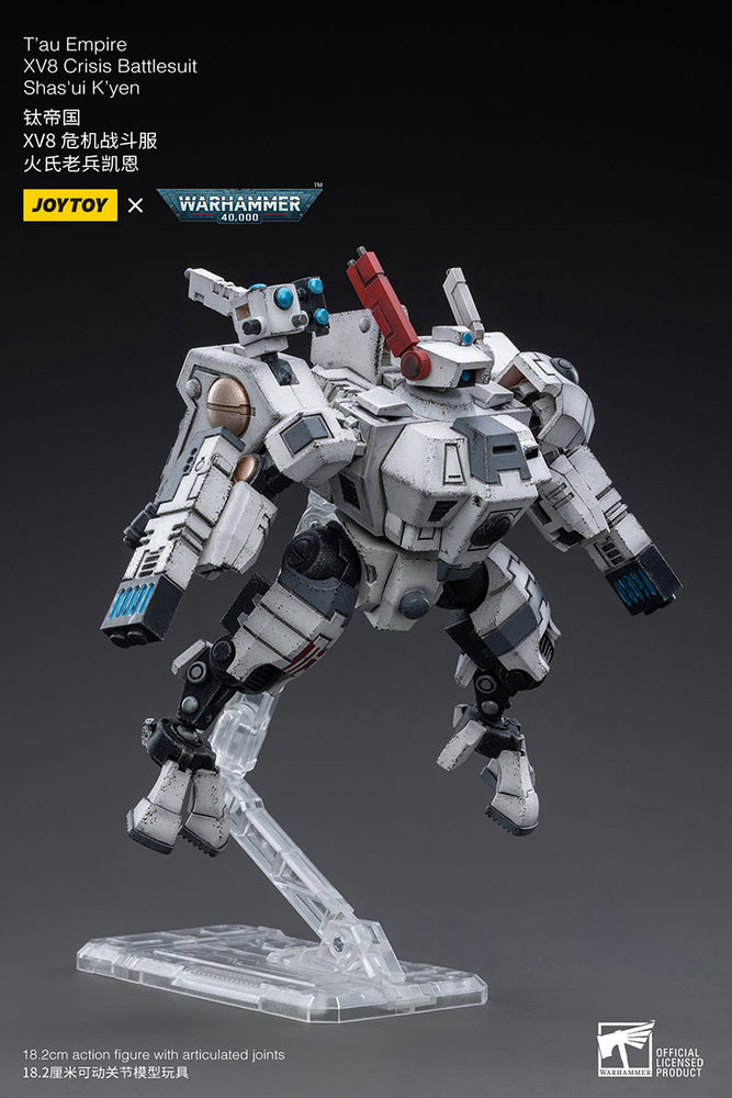 JoyToy - Warhammer 40000 -  T'au Empire Xv8 Crisis Battlesuit Shas'ui K’yen