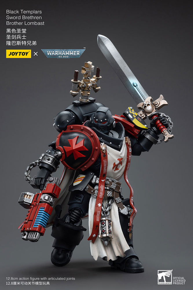 JoyToy - Warhammer 40000 - Black Templars Sword Brethren Brother Lombast